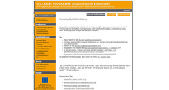 Desktop Screenshot of beccaria.de